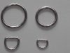 Ringe (20 x 3mm) für 8mm Kernmantelleine, 5 + 6mm spiralgeflochtene Leine und 18mm Flechtmantel